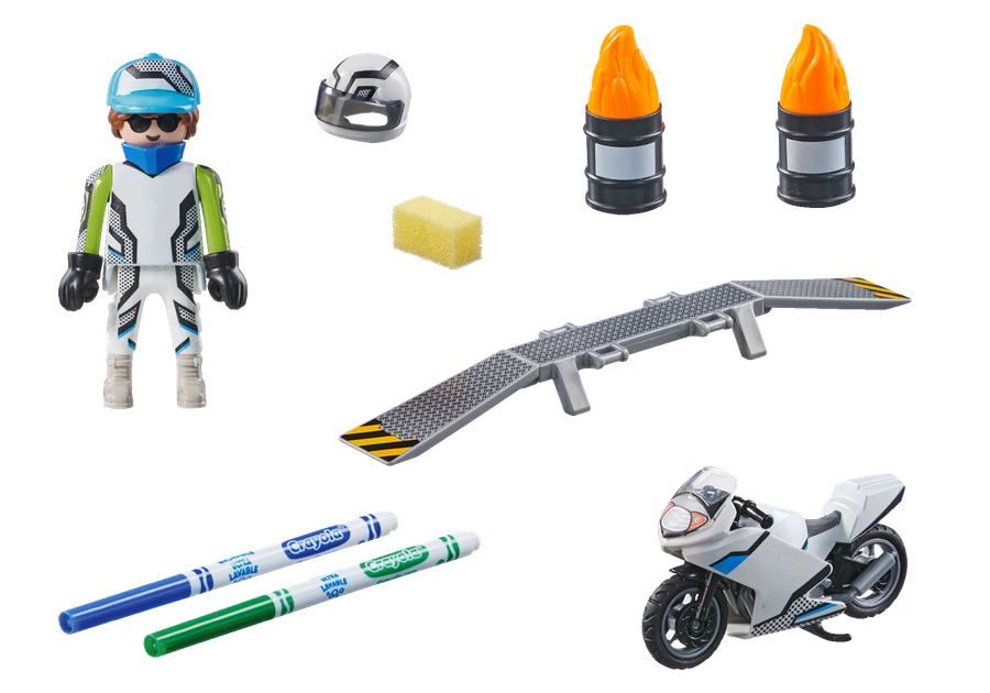 PLAYMOBIL Color: Motorbike