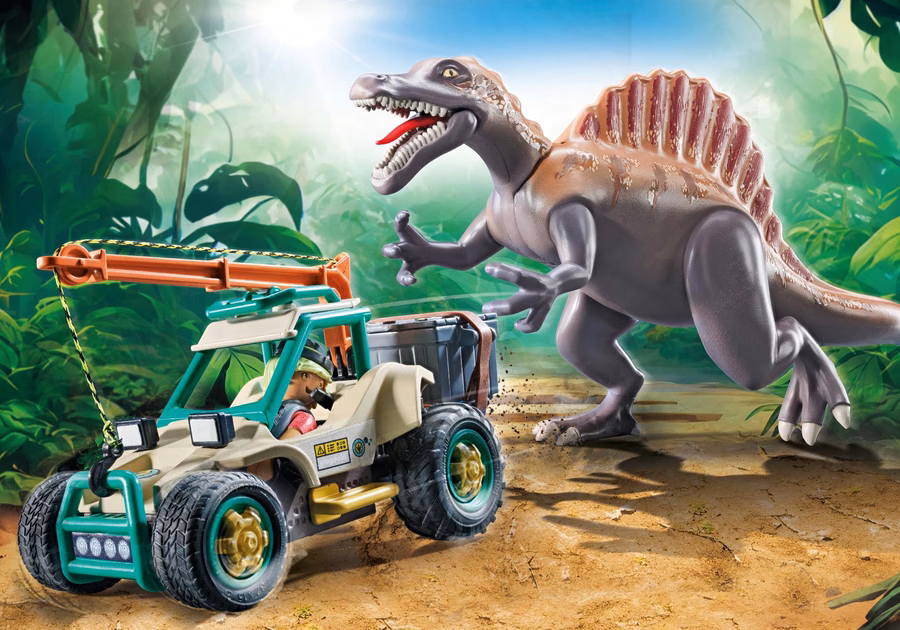 Spinosaurus Attack