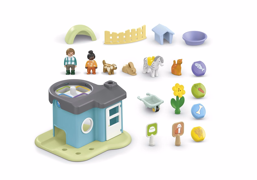 JUNIOR: Animal Home with Treat Dispenser