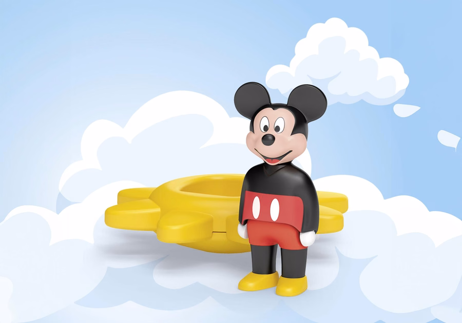 JUNIOR & Disney: Mickey Mouse's Spinning Sun with Rattle Feature