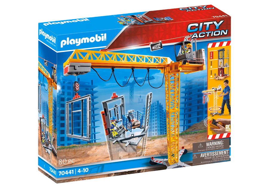 RC Crane with Building Section
