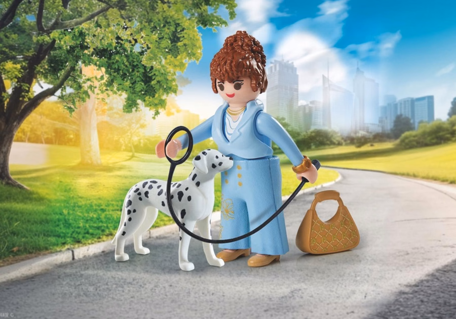 Manager with Dalmatian
