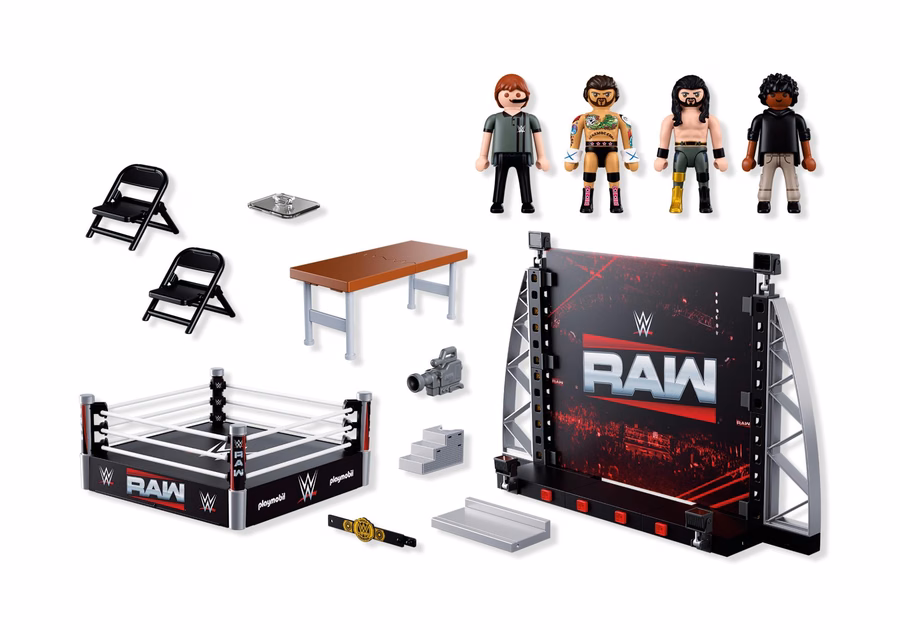 WWE® RAW Ring Collectors Set
